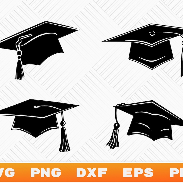 Graduation Cap SVG, Class Of 2024 Svg, Graduation Clipart, Grad cap Clipart, Grad hat Svg, Senior Svg, High school graduation Svg,