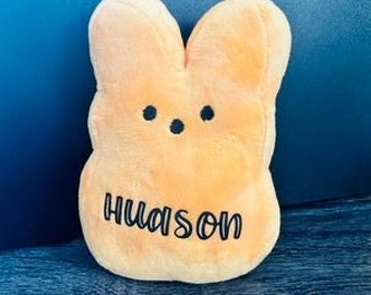 Plush Easter Bunny / Personalized / easter gift / children's plush / Peeps/Personalized Peep/peep/ easter peep