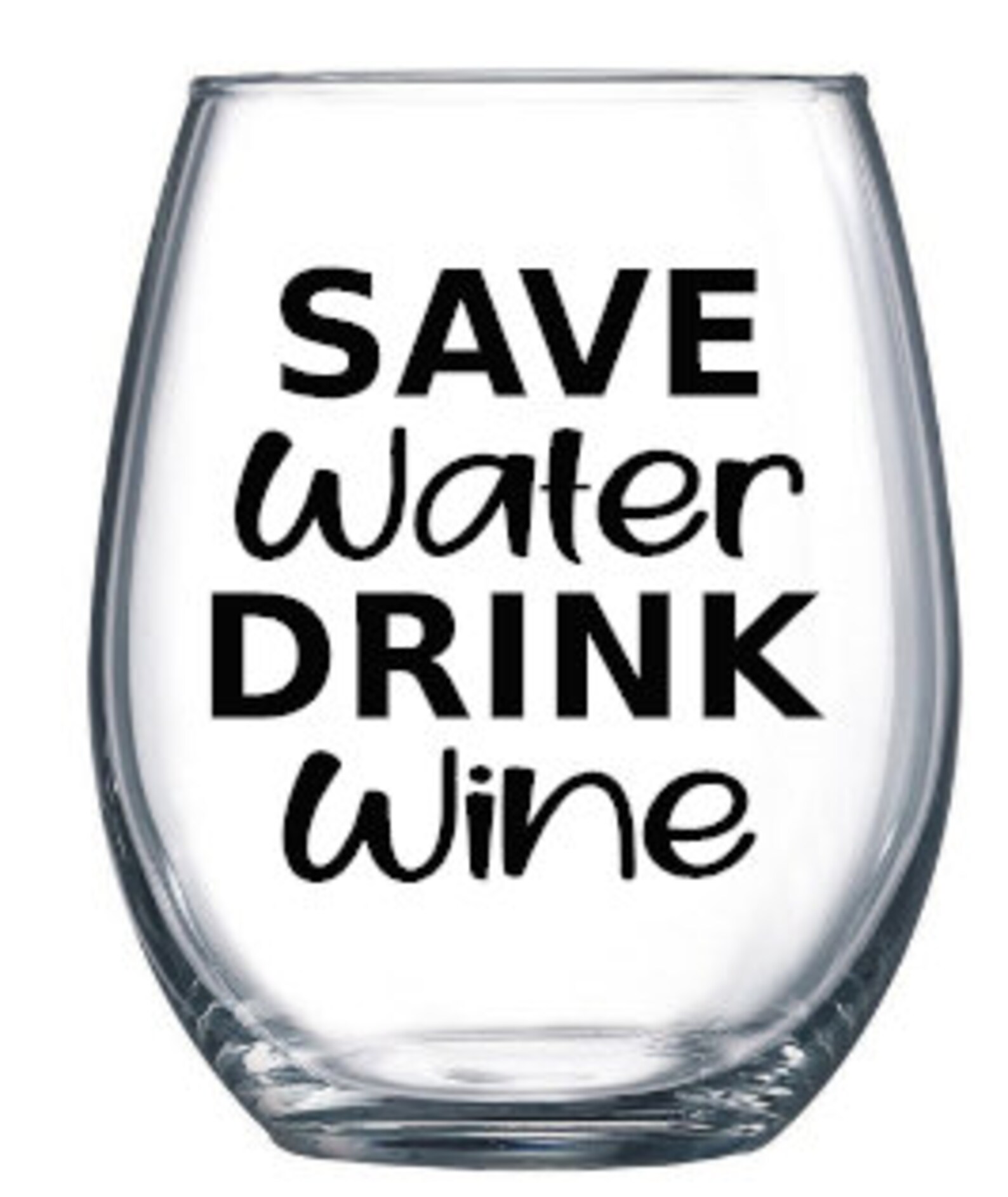 Save Water Drink Wine Etsy