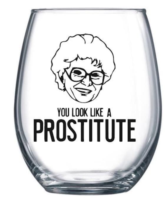 Buy The Golden Girls Wine Glasses on