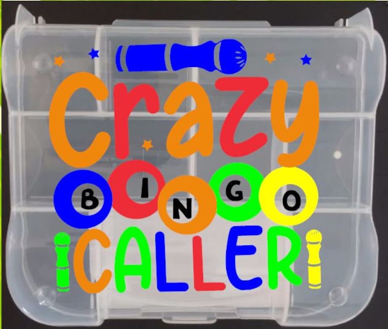 Crazy BINGO Caller, Bingo Bag, Bingo Bowl, Bingo Jar, Bingo Shirt ...