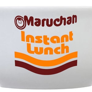Maruchan Instant Lunch bowl: Personalized Bowl, pasta lover, personalized gifts, non candy gift, gifts for him, gifts for her