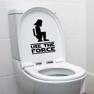 Use the force-Toilet Sticker