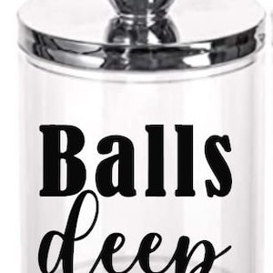 Balls Deep | Just the Tip | Pin Me Down | Tie Me Up | Bathroom Decor | Funny Bathroom | Decor Set | Vanity Organizer-KNOB HOLDERS