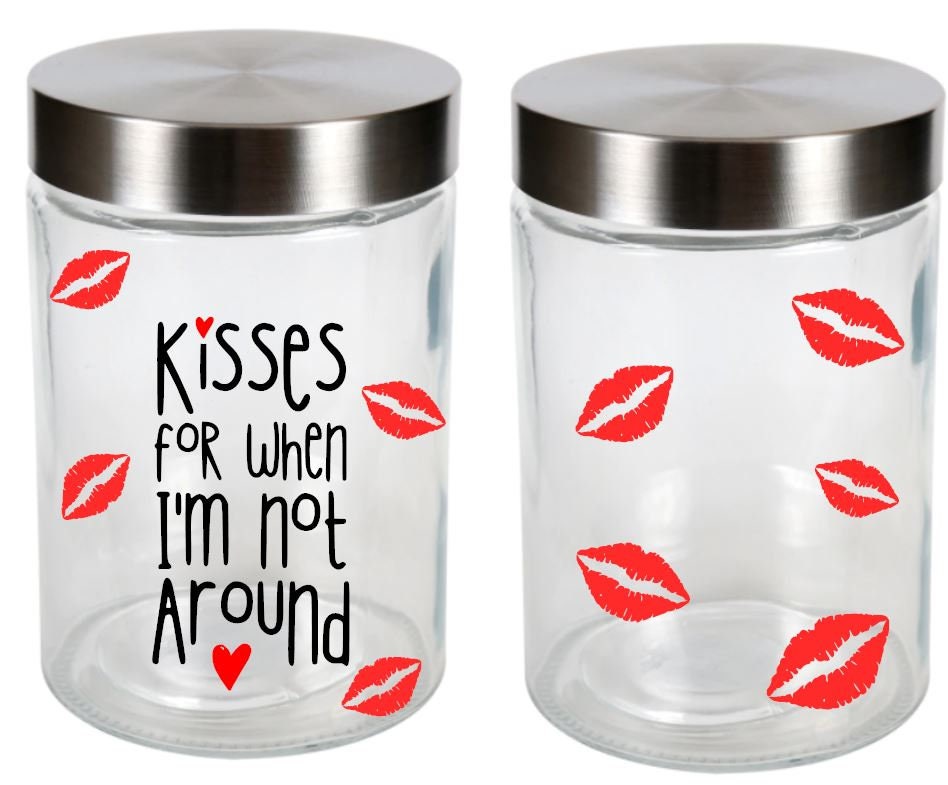 KISSES FOR WHEN I'm Not Around-personalized-color ...