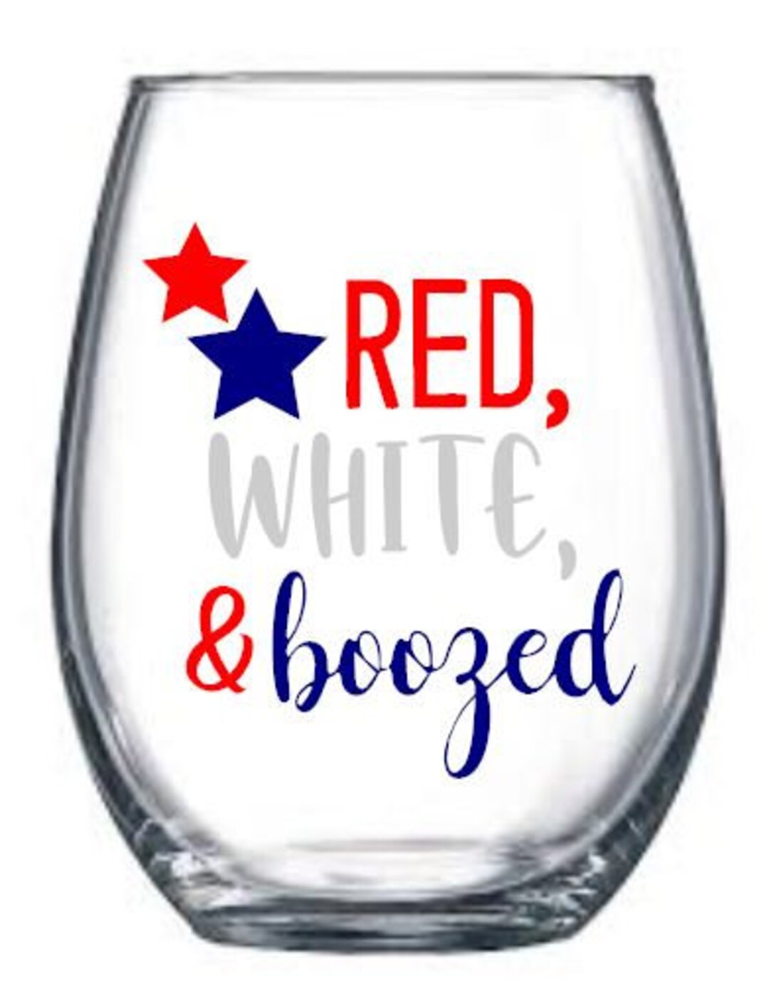 pinterest 4th of july wine glasses