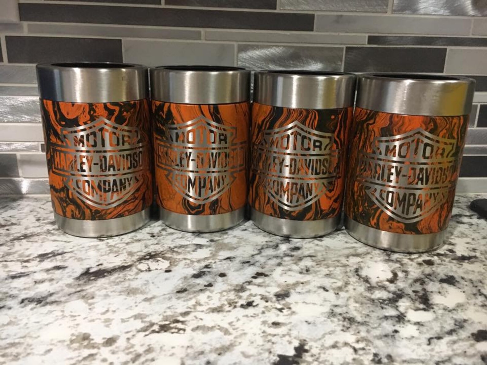 HARLEY DAVIDSON Tumblers/hydro/solid/epoxy Etsy