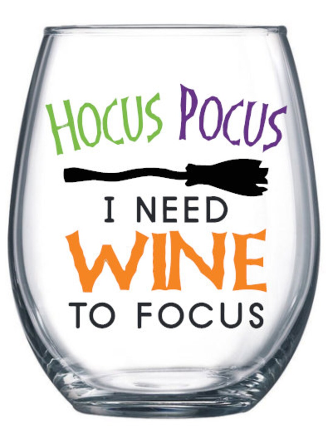 Hocus Pocus--i Need Wine to Focus - Etsy