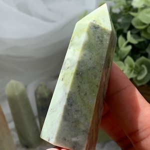 Jade • Crystal • Green Jade Towers • Green Jade Points • Varieties of Green Jade • Crystal Towers • Meditation Crystals • Reiki • Green Jade