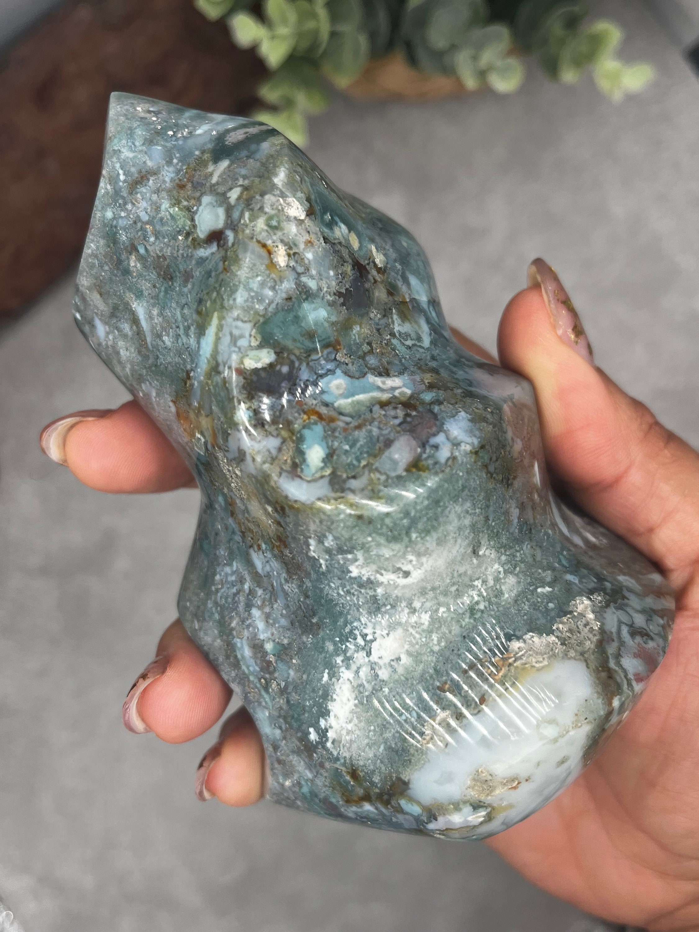 オーシャンジャスパー　フレーム オーシャンジャスパー • オーシャンジャスパーフレーム • クリスタル