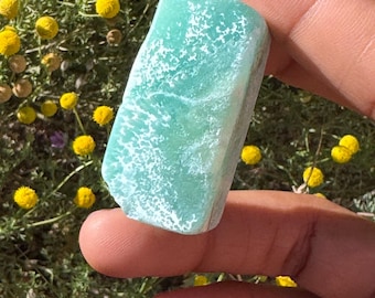 Hemimorphite – Vibrant Sky Blue • Raw Hemimorphite Cut Stones