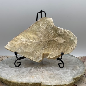 Muscovite • Crystals • Yellow Mica • Lovely Yellow Mica Slab • Shiny Yellow Mica • Crystal • Mica Crystal •Crystal Mica • Genuine Mica