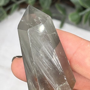 Rabbit Hair Quartz Points • Amphibole Quartz • SUPER RARE Amphibole Quartz Points • Yellow Angel Phantom Quartz • Red Amphibole • Rare Stone
