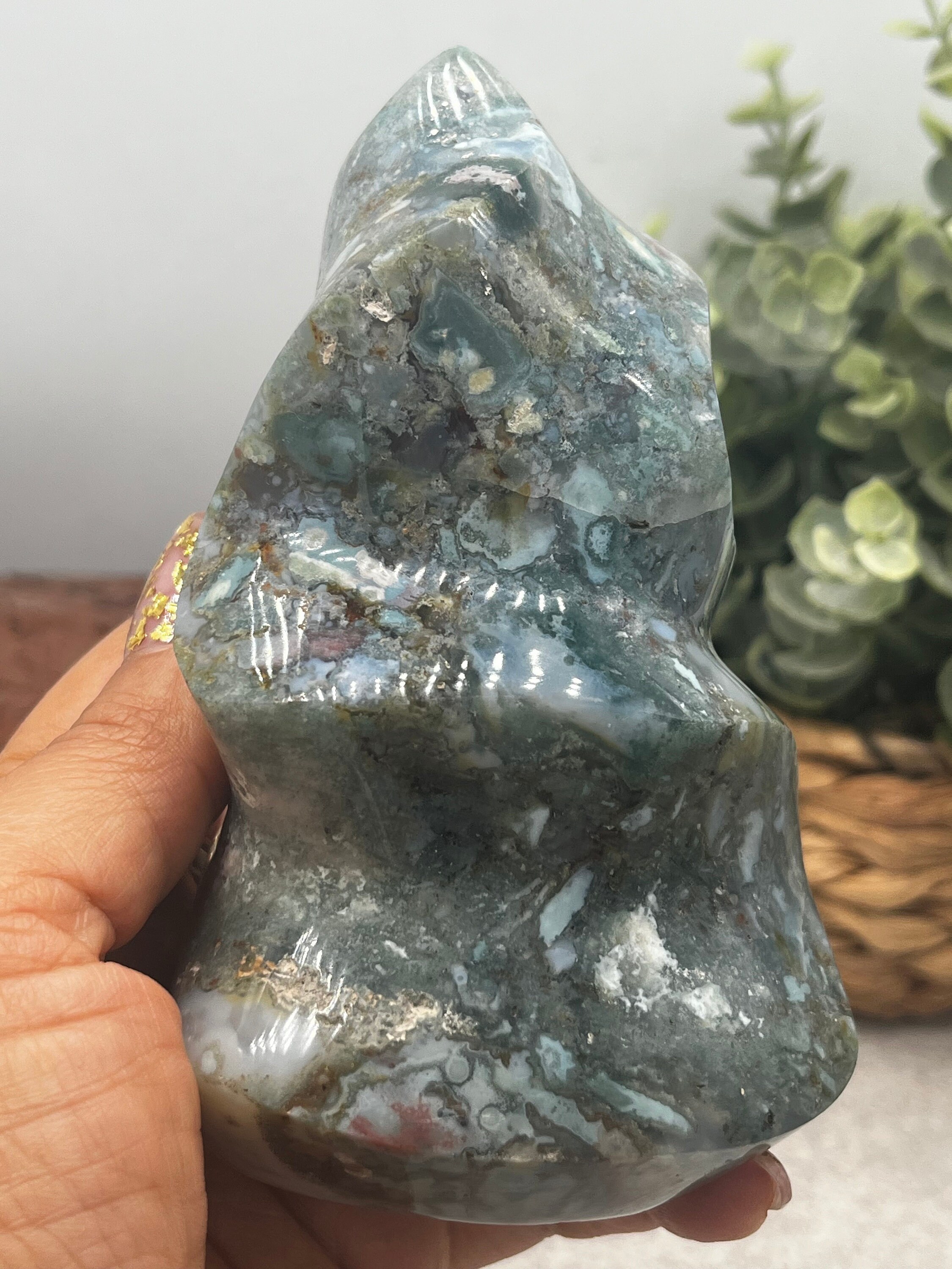 オーシャンジャスパー • オーシャンジャスパーフレーム • クリスタル