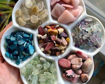 SALE!! All Varieties of Crystal Chips are Five Dollars!! • Crystal Pebbles • Crystals for Gridding • Crystals for Crafting • Crystal Stones