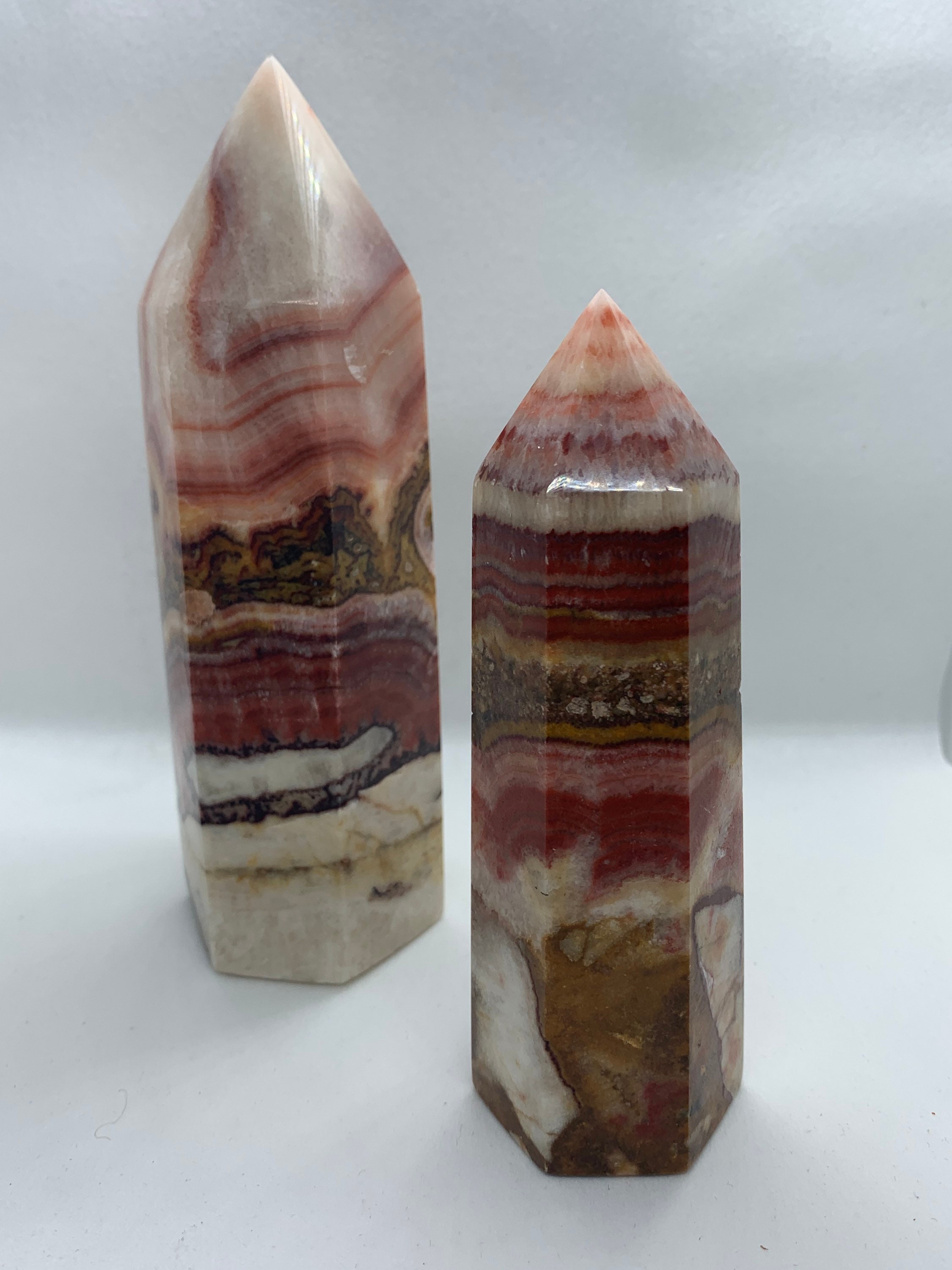 LARGE Dali Jasper Pork Stone Crystal Towers Dali Jasper Etsy
