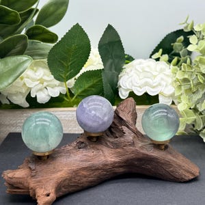 Fluorite • Fluorite Crystals • Green Fluorite • Purple Fluorite • Crystals • Crystal Spheres Crystal Ball • Rainbow Fluorite • Crystal Balls