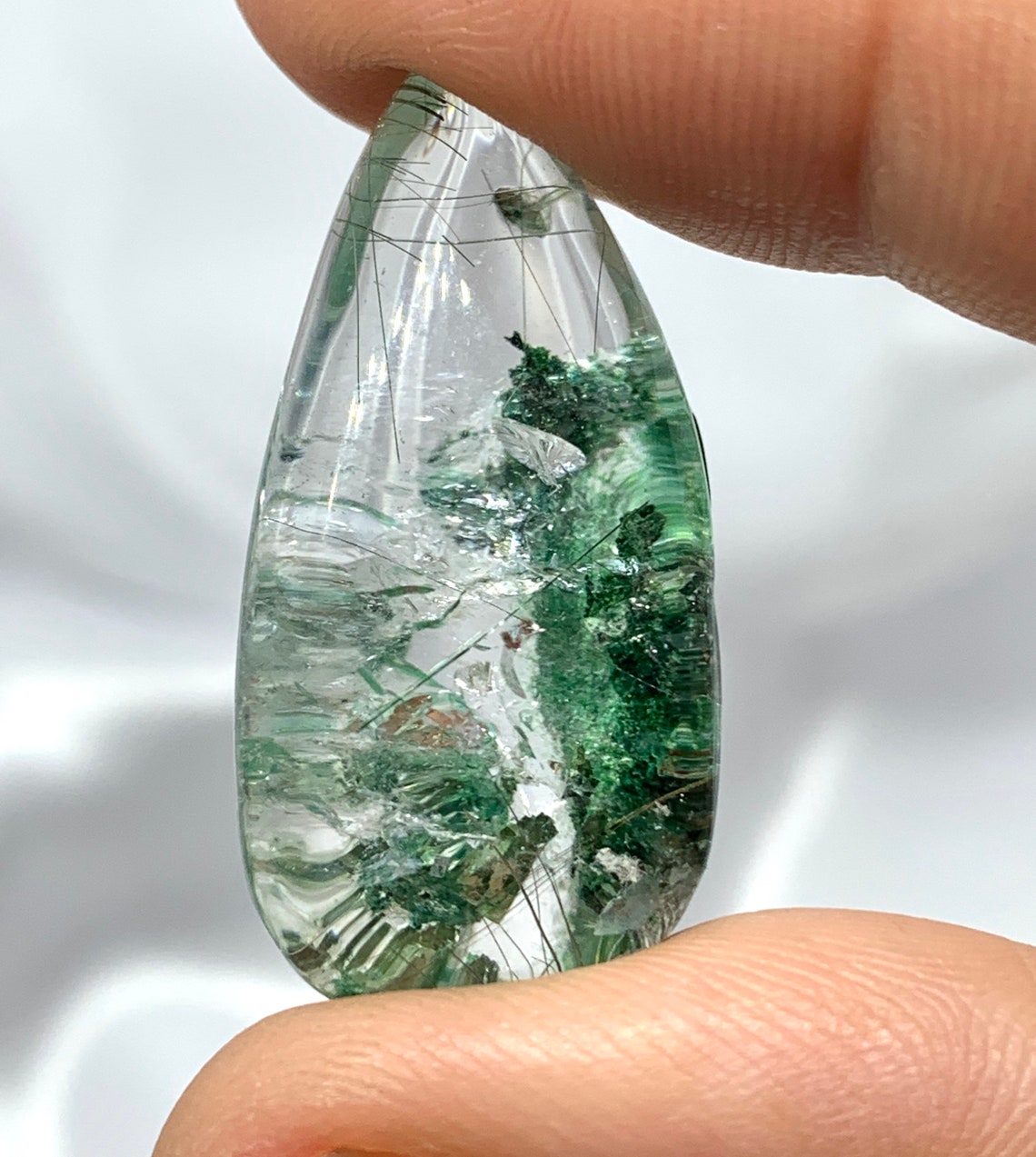 Garden Quartz Lodolite Phantom Quartz Etsy