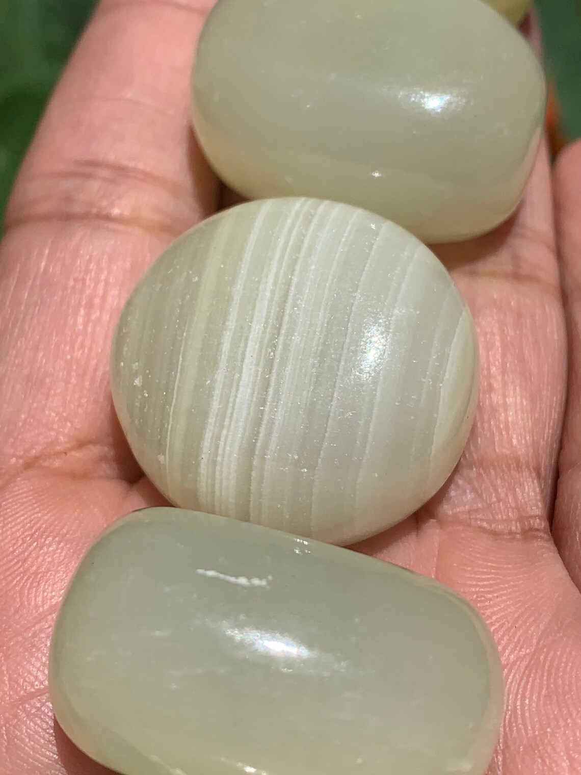 Pistachio Calcite Sea Green Calcite Etsy