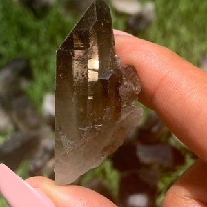 Crystals • Natural Crystals • Raw Smoky Quartz Points • Natural Smoky Quartz • Genuine Smoky Quartz Points • Ethically Sourced Crystals