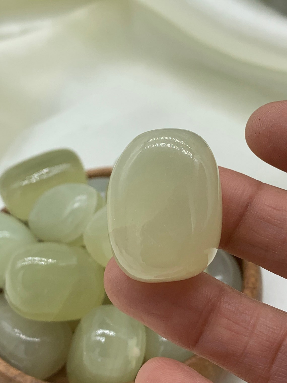 Pistachio Calcite Sea Green Calcite Etsy