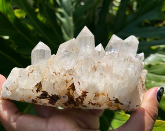 Clear Quartz Crystal • Large Clear Quartz Specimen • Clear Quartz • Clear Quartz Crystal Cluster