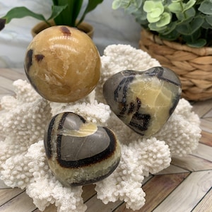Septarian • Separtium • Druzy Septarian • Golden Septarian • Crystal Ball • Crystal Sphere  • Crystal Hearts • Crystal Bowl •Separtian Heart
