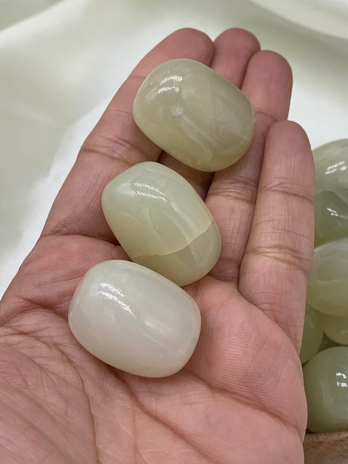 Pistachio Calcite Sea Green Calcite Etsy