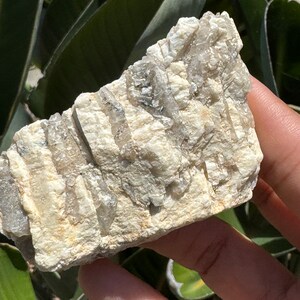 Natural Smoky Quartz in Feldspar Graphic Granite Natural Crystals Raw Crystal Specimen Rough Crystals image 2