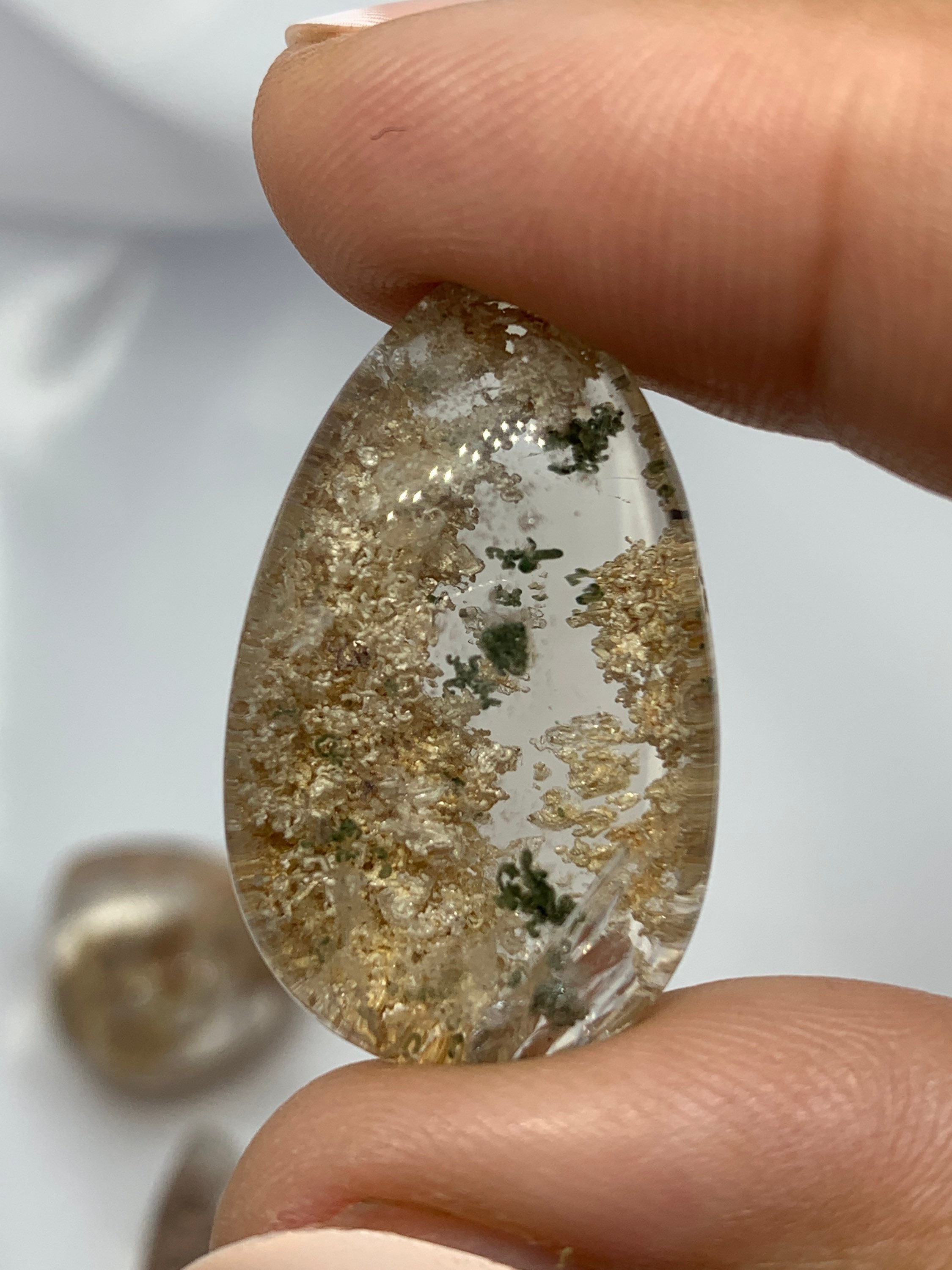 Garden Quartz Lodolite Phantom Quartz Etsy