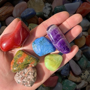 One Dollar Crystals • Choose from a variety of Crystals • All are ONE dollar each • Crystals • Pocket Stones• Beads • Natural Reiki Crystals