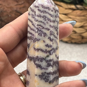 Purple Zebra Jasper • Purple Zebra Jasper Towers • Purple Zebra Jasper Points • Purple Crystals • Jasper • Crystal Towers • Crystal Points