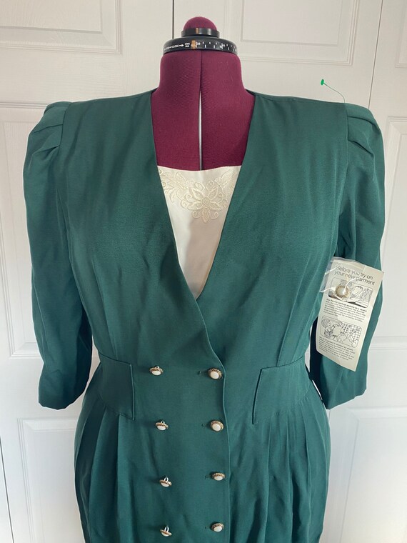 Vintage Button Front Dress PLUS SIZE