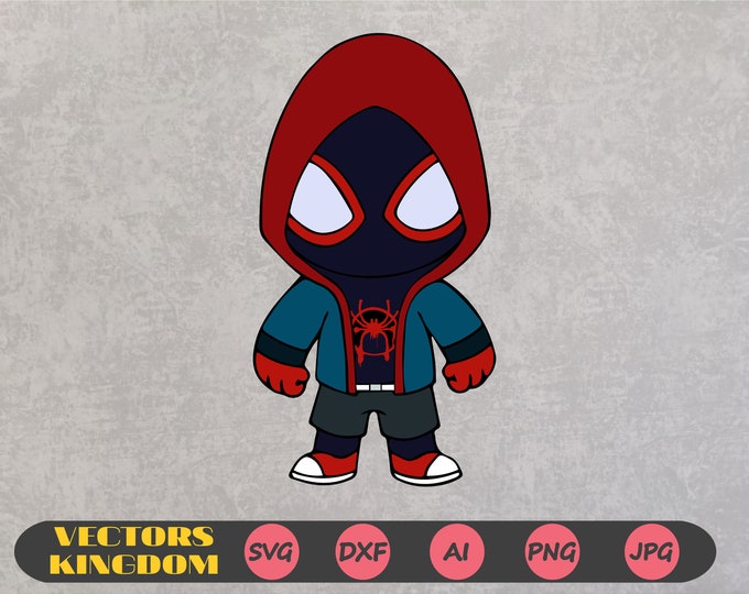 Baby Miles Morales Svg Little Miles Morales Svg Baby - Etsy
