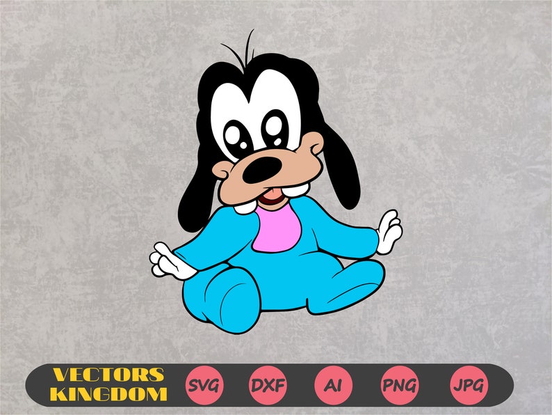 Download Baby Goofy svg Goofy svg Goofy cut file Baby Goofy cricut ...