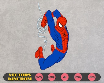 Spider-Man svg, Spiderman svg, Spider Man svg, Superhéroe svg, Spiderman logo svg, Spiderman cortar archivo, Spiderman cricut, Vengadores svg