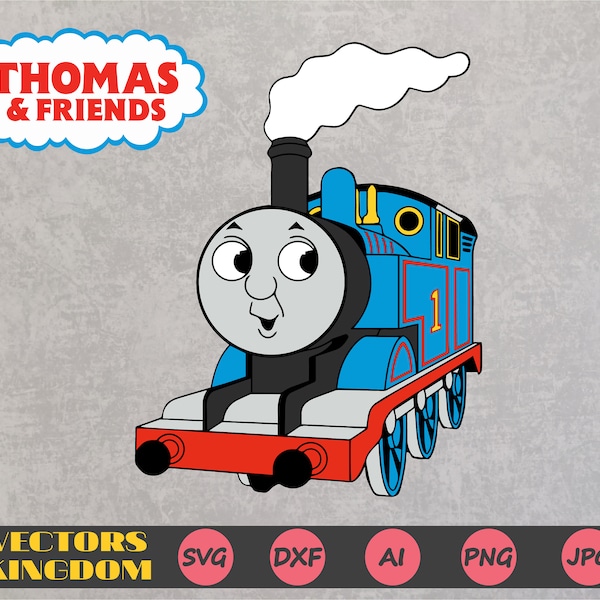 Thomas the Train svg, Thomas Train svg, Thomas And Friends svg, Thomas Engine svg, Thomas svg, Thomas Train cut file, Thomas Train cricut