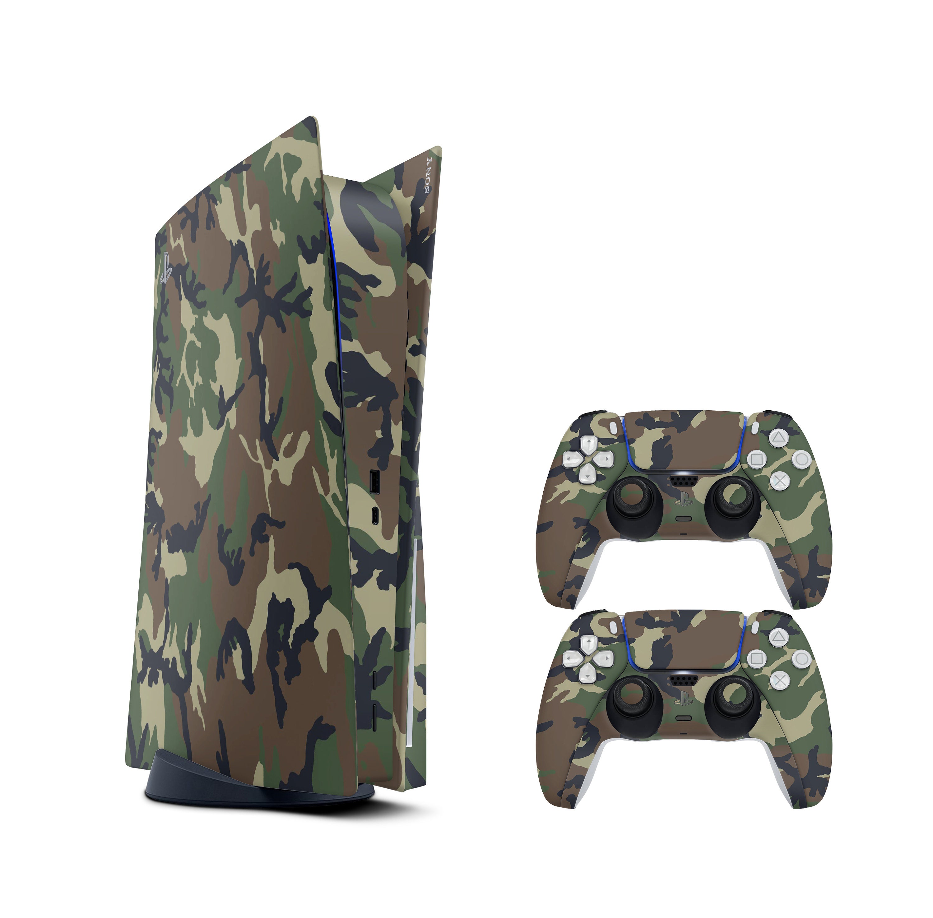 CAMO STICKERS PS5 Skin Protective Cover Game Controller Etsy