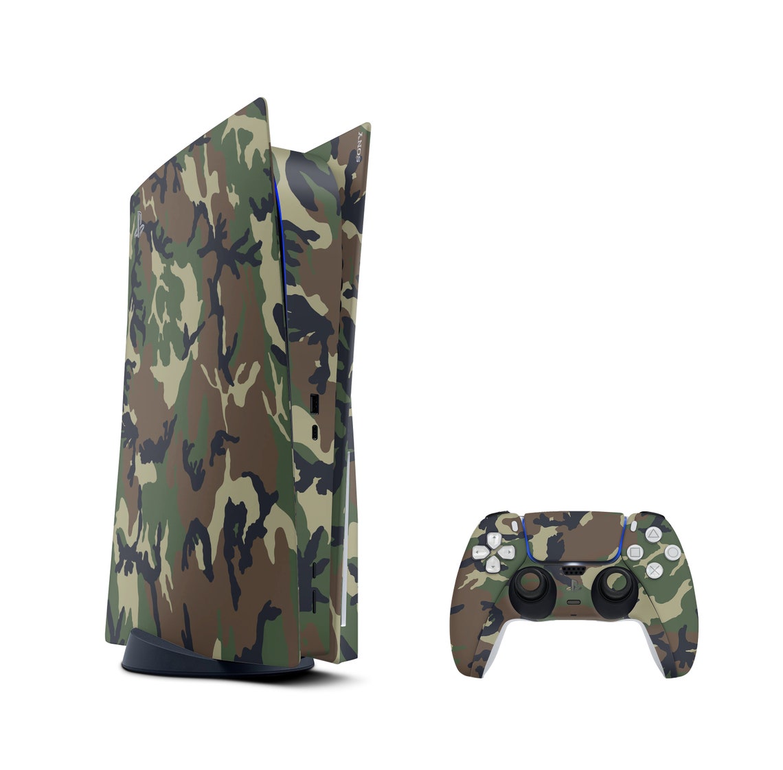 CAMO STICKERS PS5 Skin Protective Cover Game Controller Etsy