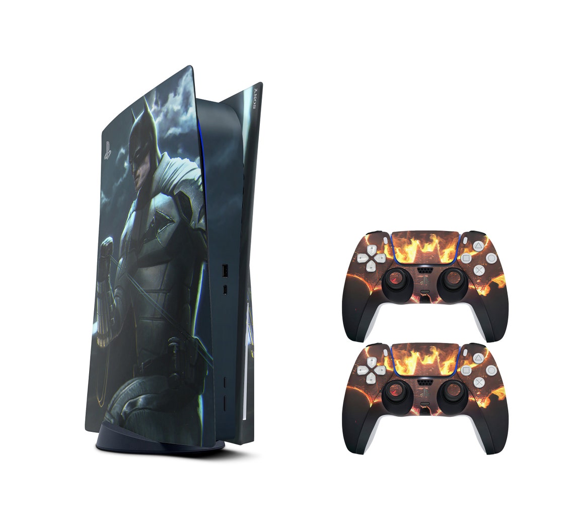 PS5 SKIN BATMAN Ps5 Skin Durable Dualsense Playstation | Etsy