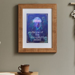 Stardew Valley, Dance of the Moonlight Jellies Event Poster, Digital Download, Gamer Art