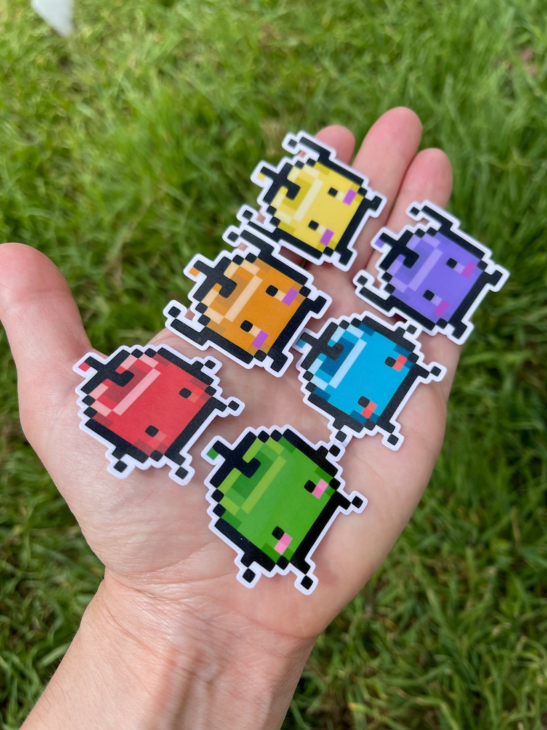 Junimo bundle (6pk) with a clear overlay.