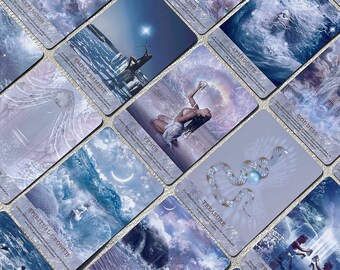 Pearls of Wisdom Oracle Card Deck | Gold Foil Oracle Cards
