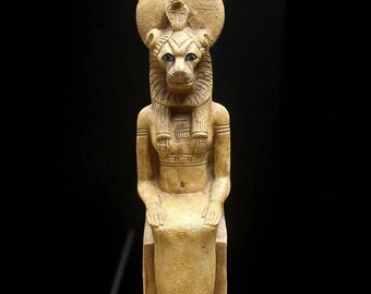 【レプリカ】古代エジプト文明 セメクト 石像 アートオブジェ 置物 レプリカ】古代エジプト文明 セメクト 石像 アートオブジェ 置物