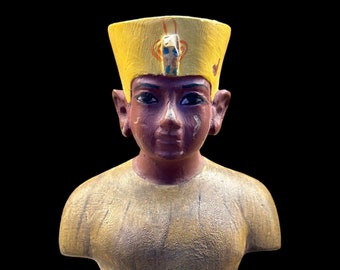 Tutankhamun’s Royal Mannequin-The Young King’s Garment Fitting Statue from Ancient Egypt Sculpture king’s Tutankhamun Statues Made in Egypt