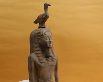 Geb Egyptian god of the earth -a mythological member of the Ennead of Heliopolis-antiques Egyptian deities-Egyptian mythology-sculpture gods