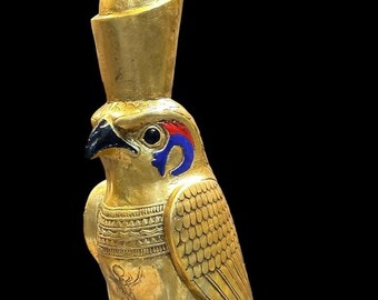 Horus-Altägyptische Falkengott Horus Statue-Ägyptische Made-Antiques