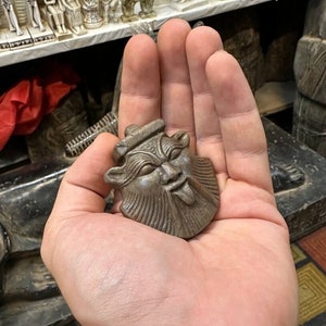 Amulet for Bes, Ancient Egyptian God Bes Pendant.