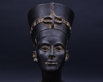 ネフェルティティ胸像、古代エジプト女王彫刻 - 樹脂像 - Etsy 日本