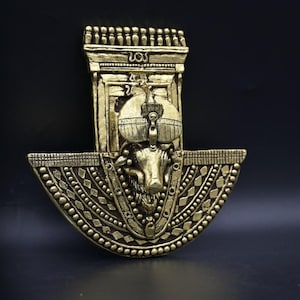 Goddess Hathor statue most important symbols of ancient Egypt Relief protection and good luck